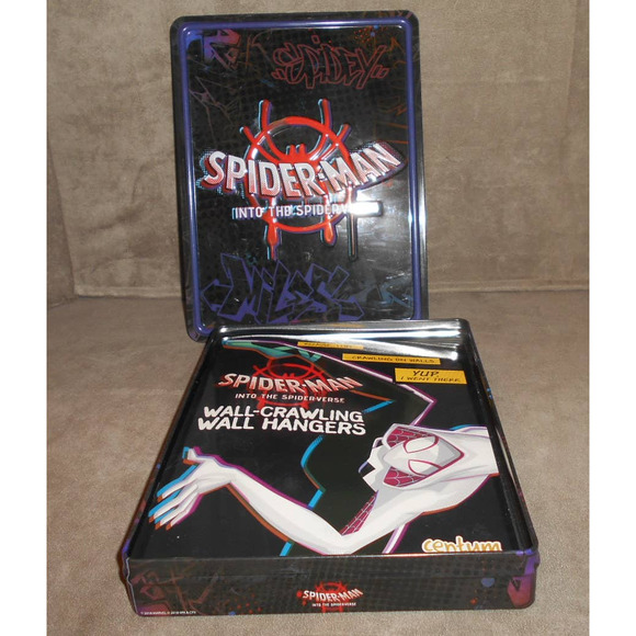 Spider-Man Into the Spider-Verse 5 Books & Collectible Tin 2018 Centum - Picture 4 of 8